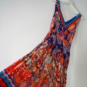 Colorful Anthropologie Jumpsuit with Pockets